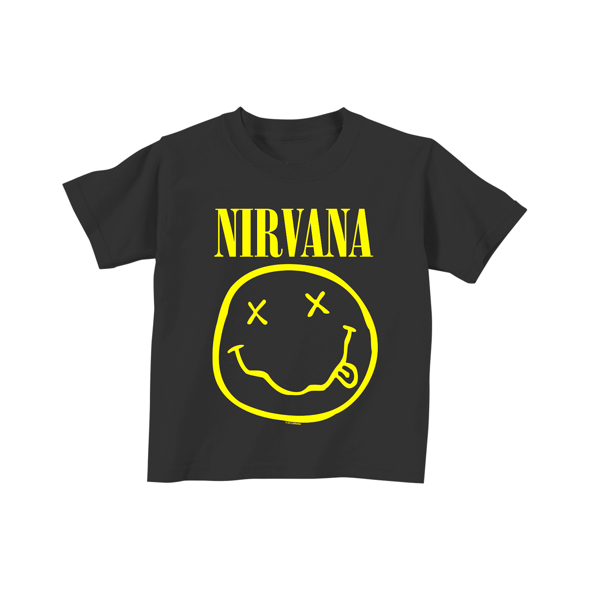 NIRVANA ニルヴァーナ　Smile Tシャツ　丸胴 all sport Nirvana - Smiley Toddler Tee – Nirvana Official Store