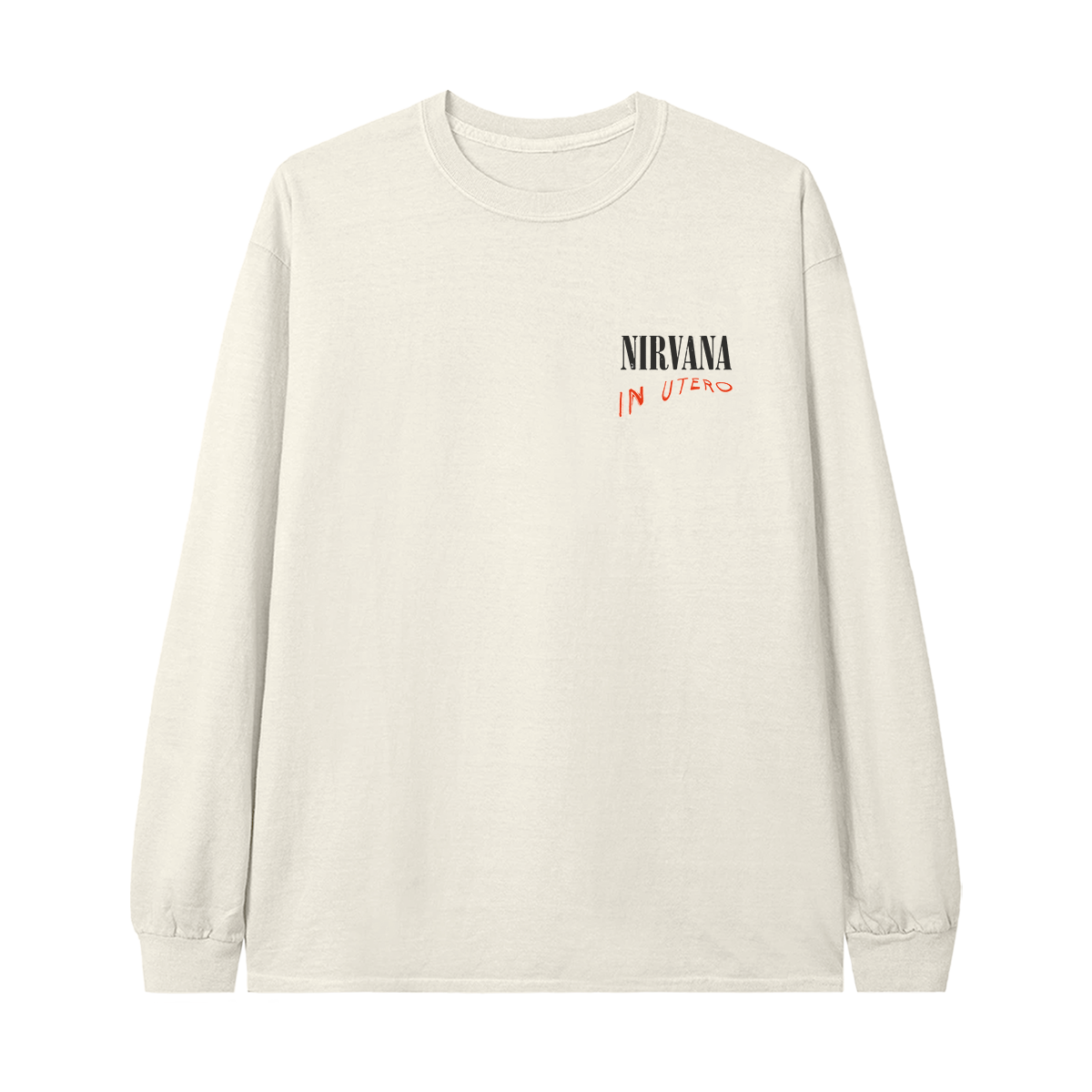 In Utero Longsleeve Tee – Nirvana Official Store In Utero Longsleeve Tee – Nirvana Official Store