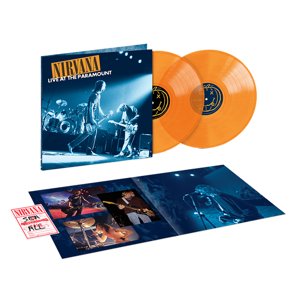 Live at the Paramount Limited Edition Orange 2XLP - Nirvana