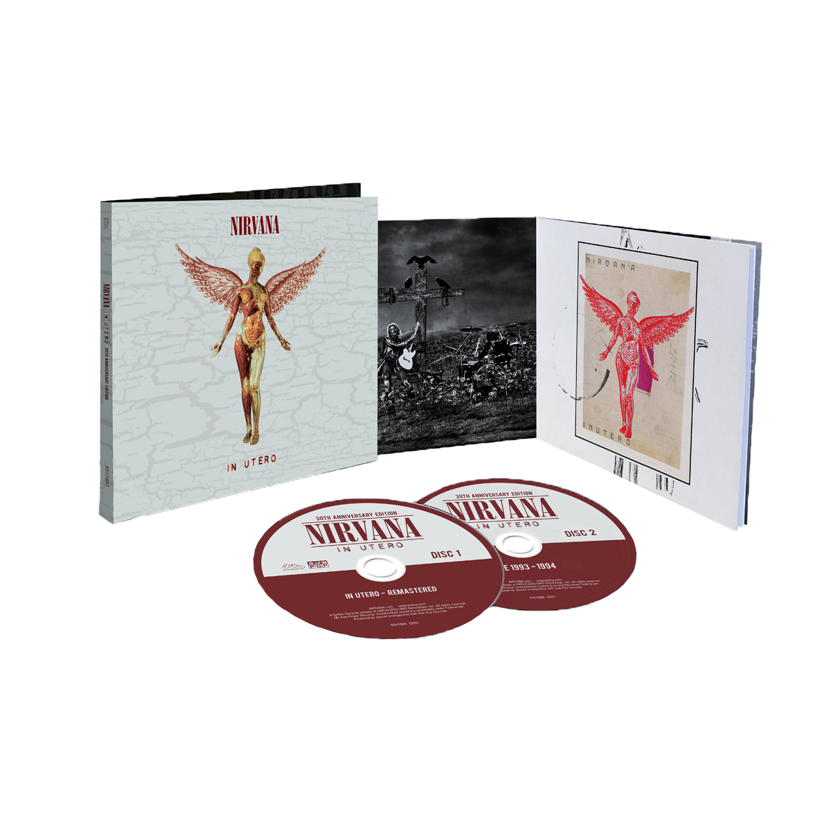 In Utero 30th Anniversary 2CD Deluxe – Nirvana Official Store In Utero 30th Anniversary 2CD Deluxe – Nirvana Official Store