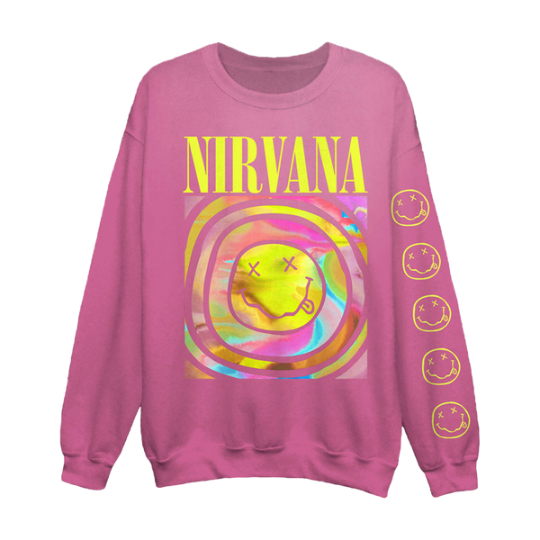 Nirvana crewneck best sale sweatshirt