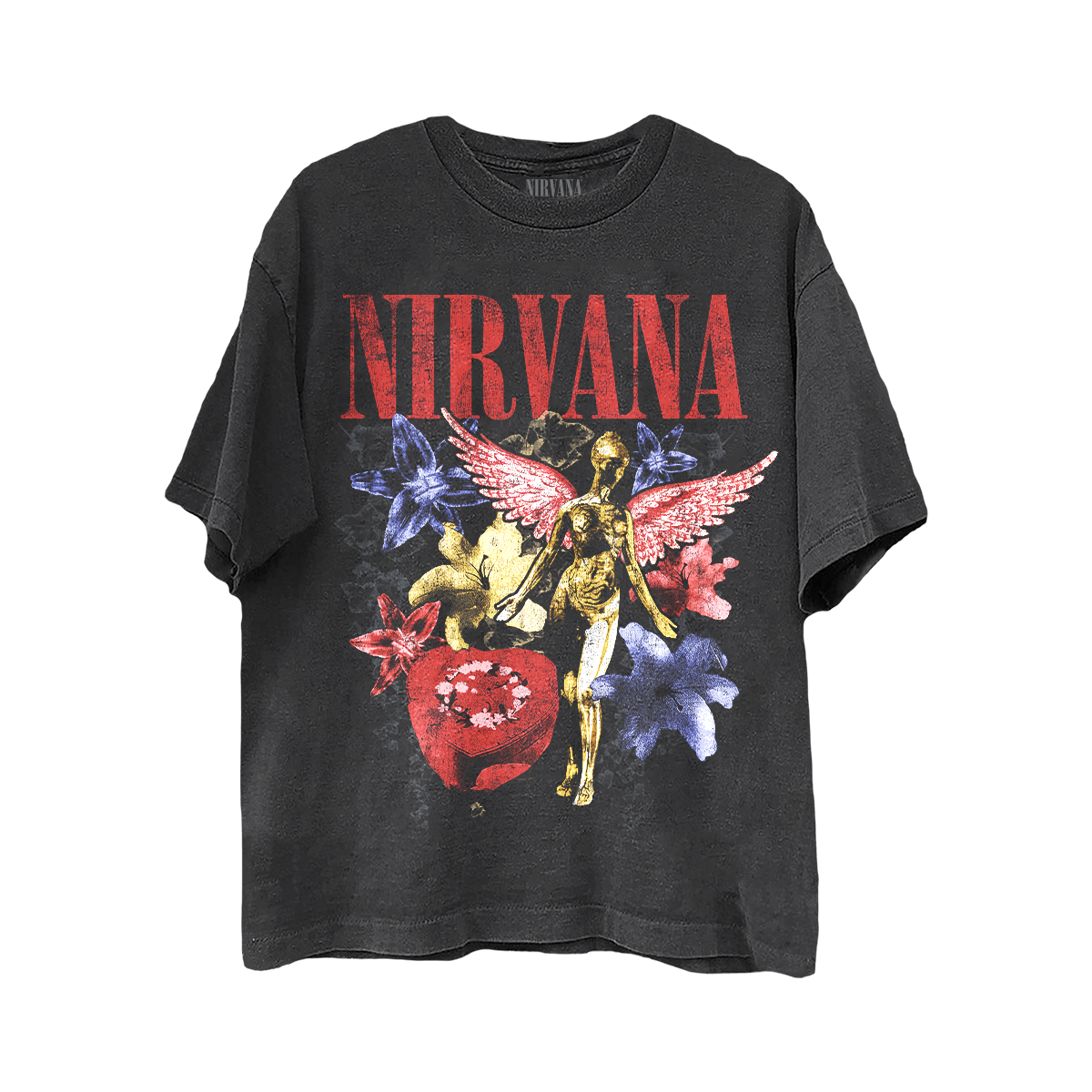 T shirt top nirvana in utero