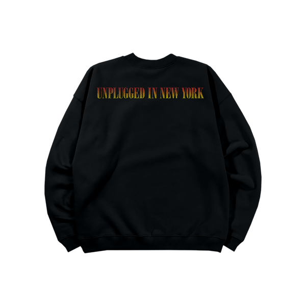 Unplugged in New York 30th Anniversary Crewneck Sweatshirt (Black)