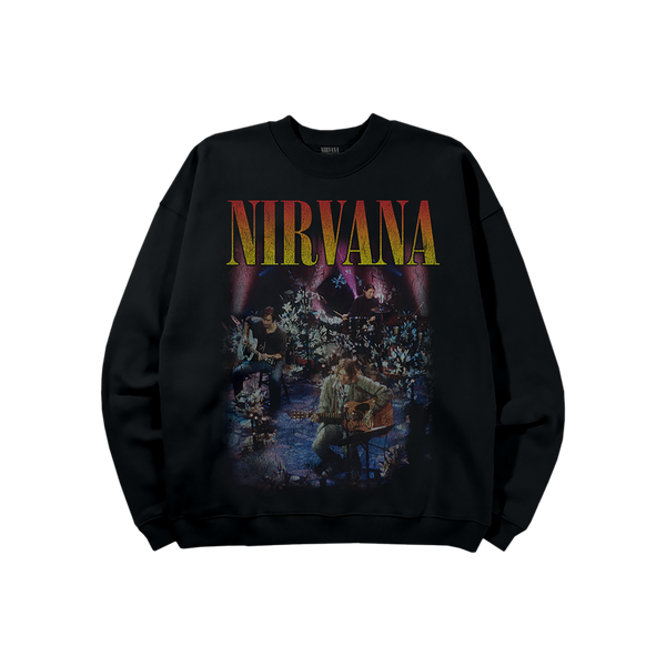 Unplugged in New York 30th Anniversary Crewneck Sweatshirt (Black)