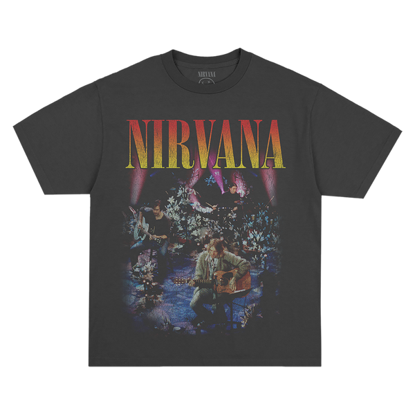 nirvana unplugged t shirt dress Nirvana MTV Unplugged T Shirt 2008 Vintage Kurt Cobain