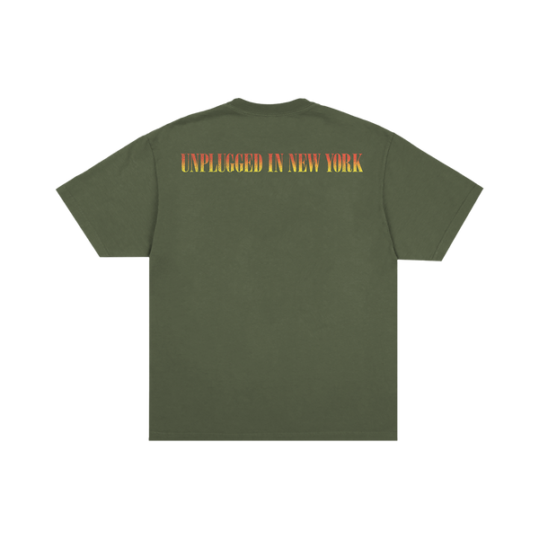 Unplugged in New York 30th Anniversary Tee (Military Green)