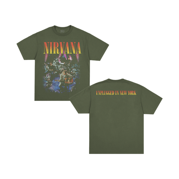 Unplugged in New York 30th Anniversary Tee (Military Green)