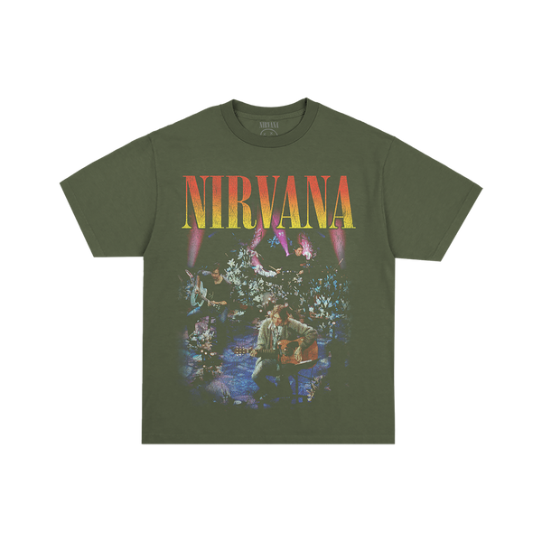 Unplugged in New York 30th Anniversary Tee (Military Green)