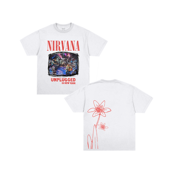 Unplugged in New York 30th Anniversary Flower Tee – Nirvana