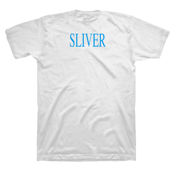 White Sliver Tee