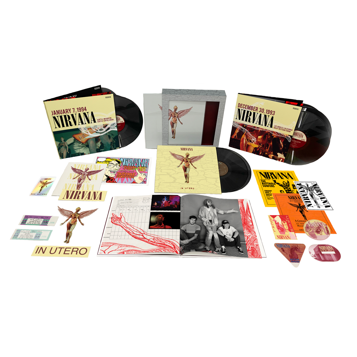 NIRVANA IN UTERO 30周年記念スーパーデラックスエディション In NIRVANA IN UTERO 30周年記念スーパーデラックスエディション In