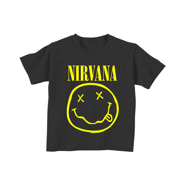 Nirvana - Smiley Toddler Tee – Nirvana Official Store Nirvana - Smiley Toddler Tee – Nirvana Official Store
