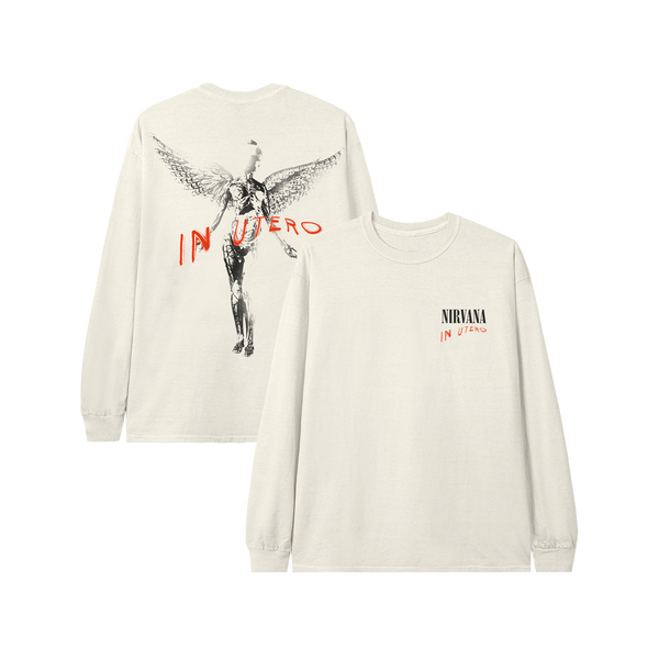 In Utero Longsleeve Tee – Nirvana Official Store In Utero Longsleeve Tee – Nirvana Official Store