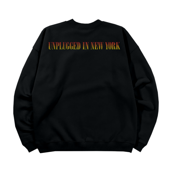 Unplugged in New York 30th Anniversary Crewneck Sweatshirt (Black)