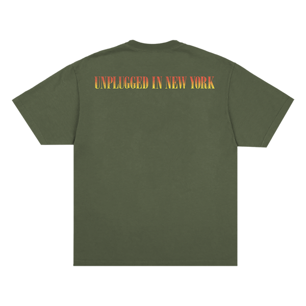 Unplugged in New York 30th Anniversary Tee (Military Green)