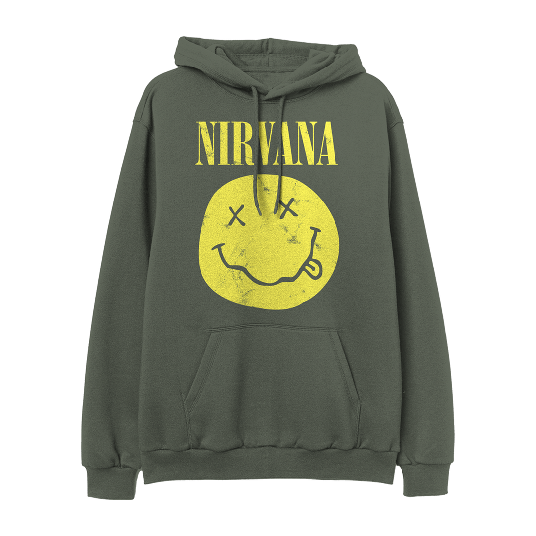 Nirvana Smiley Hoodie – Nirvana Official Store