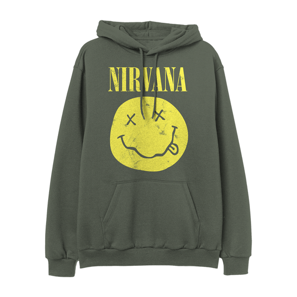 Nirvana Smiley Hoodie