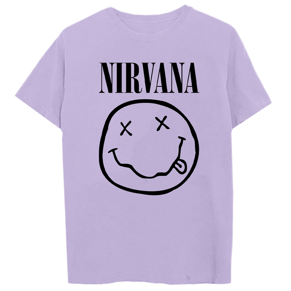 Nirvana smiley shop shirt