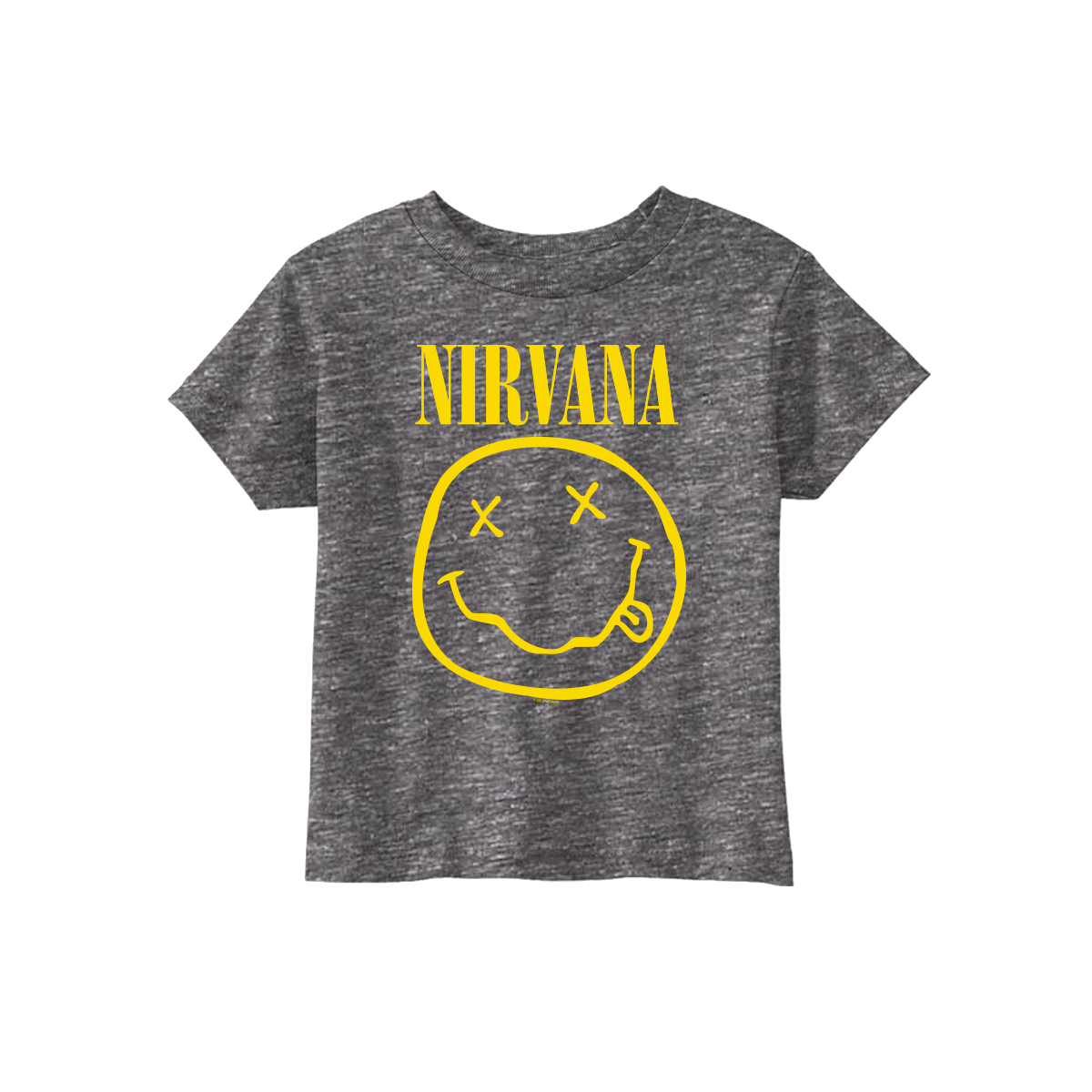 Smiley Toddler Tee - Grey – Nirvana Official Store