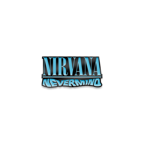 Nevermind Nirvana Enamel Pin