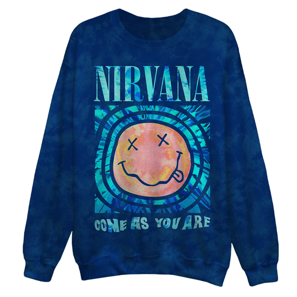 Abstract Water Crewneck Sweatshirt Nirvana Official Store