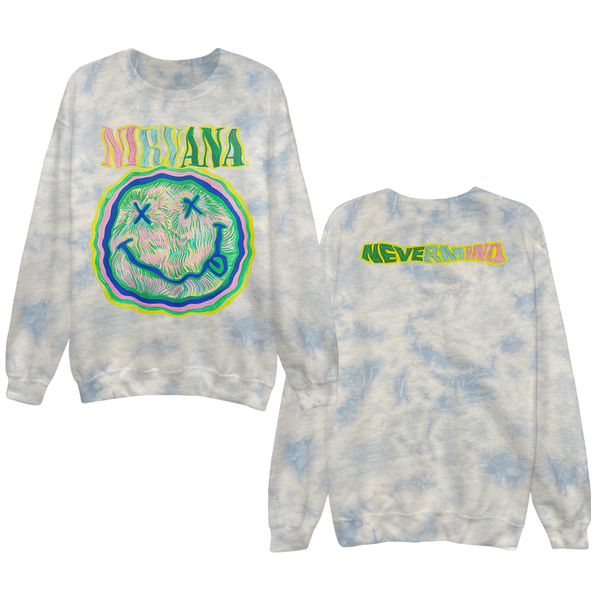 klistermærke arm Venture Waves Crewneck Sweatshirt – Nirvana Official Store