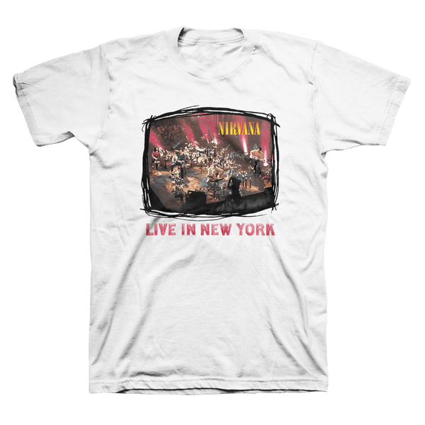 Live in New York Tee - Nirvana