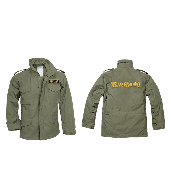 Nevermind Olive Military Jacket