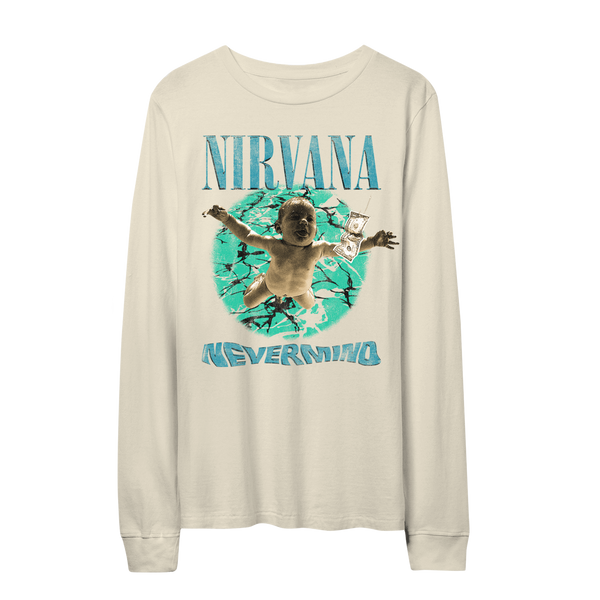 Nirvana long sleeve t shirt best sale